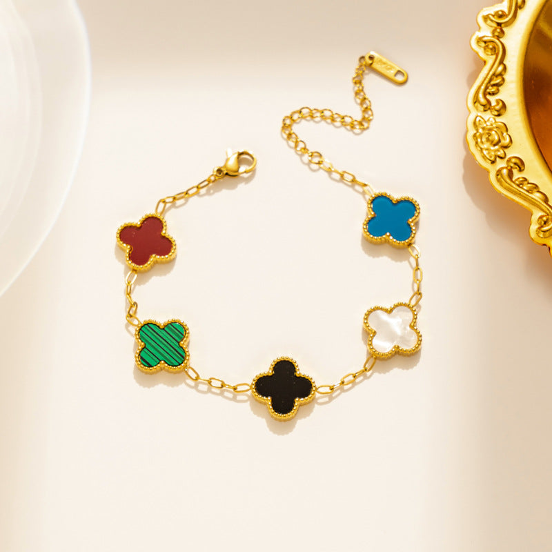 🌸 Popular Clover Hand Bracelet Colors